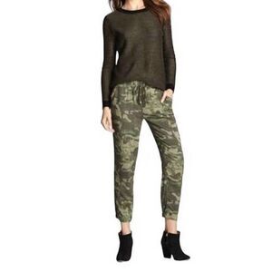 Ali & Kris Studded Camo Pants Casual Joggers Rayon XL